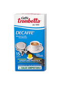 Decaf Caffe Trombetta Pods – Full Flavor Espresso, No Caffeine  15 Count