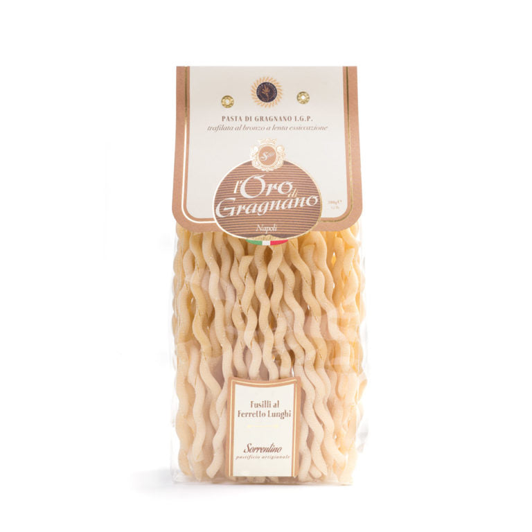 L'Oro di Gragnano Fusilli al Ferretto Lunghi Pasta
