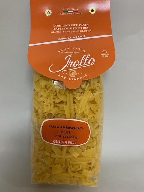 Package of Irollo gluten-free Ammischiata  n. 379 pasta 