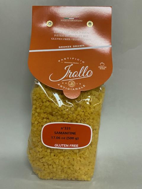 Package of Irollo gluten-free Samantine n. 331 pasta.