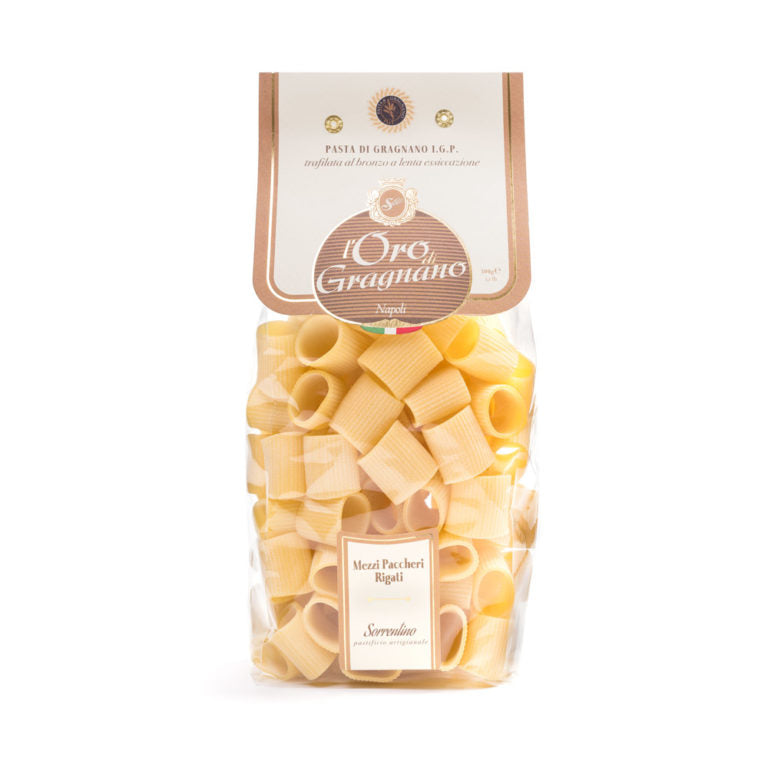L'Oro di Gragnano Mezze Paccheri Rigati Pasta